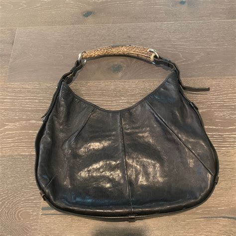 ysl bone handle bag